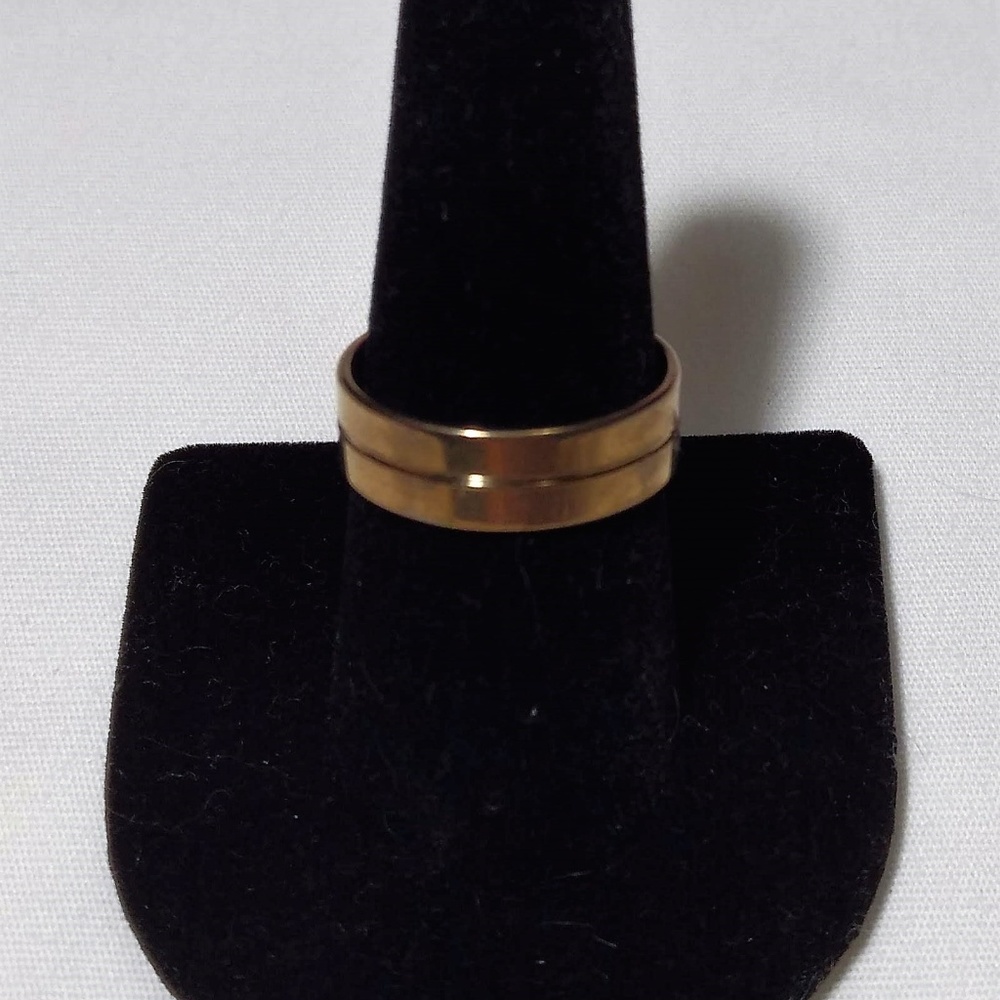 🔥GOLD ETCHED FASHION RING🔥